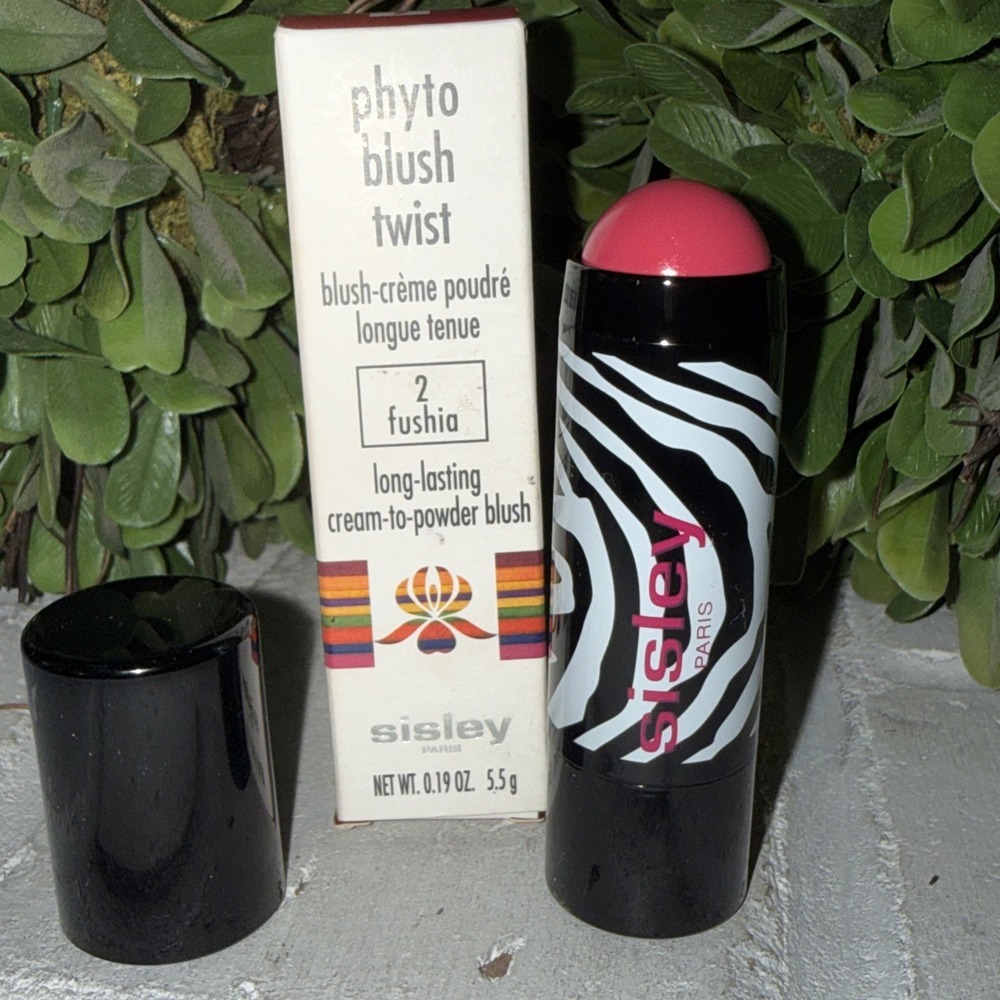 SISLEY Phyto Blush Twist #2 Fuschia Long Lasting Cream To Powder Blush .19oz